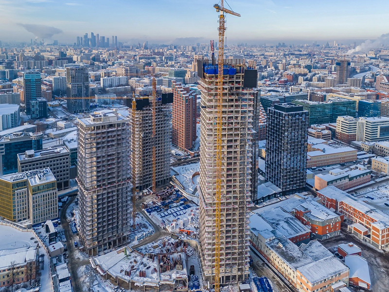 Фото строительства