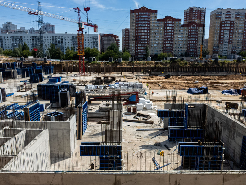Фото строительства