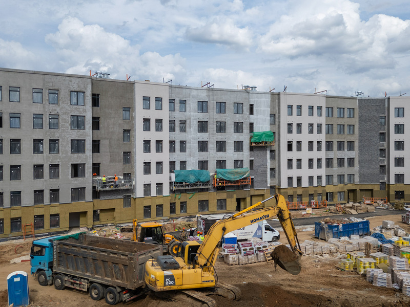 Фото строительства