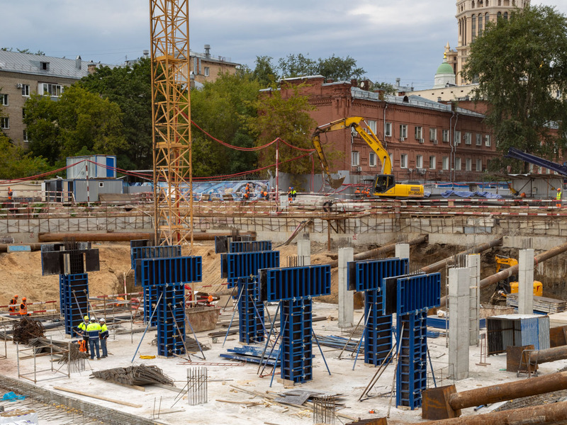 Фото строительства