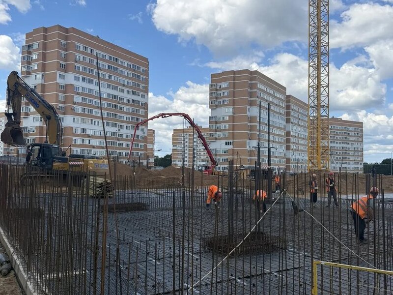 Фото строительства